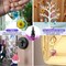 LET'S RESIN All-Inclusive Keychain Making Kit, 12-Color UV Resin with Keychain Molds Silicone, UV Light, 6 Styles Flower and Heart Open Bezels for Resin, Jewelry Making Kit for Beginners, Craft Decor